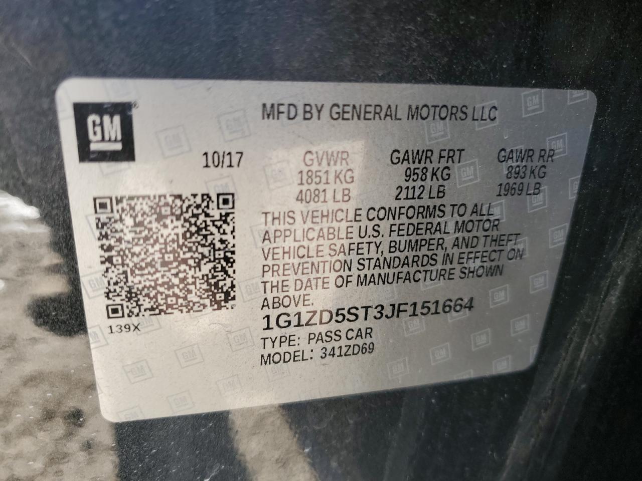 2018 Chevrolet Malibu - Image 13