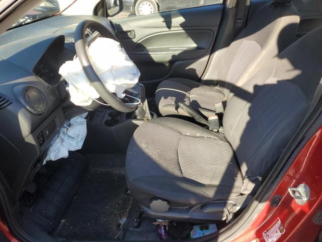  MITSUBISHI MIRAGE 2019 Czerwony