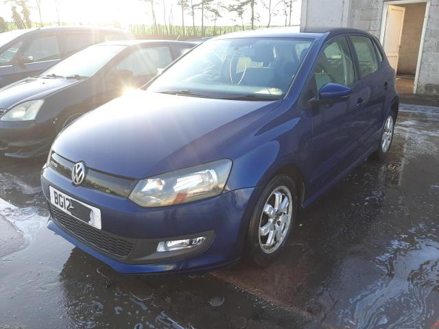 2012 VOLKSWAGEN POLO BLUEM for sale at Copart WOLVERHAMPTON