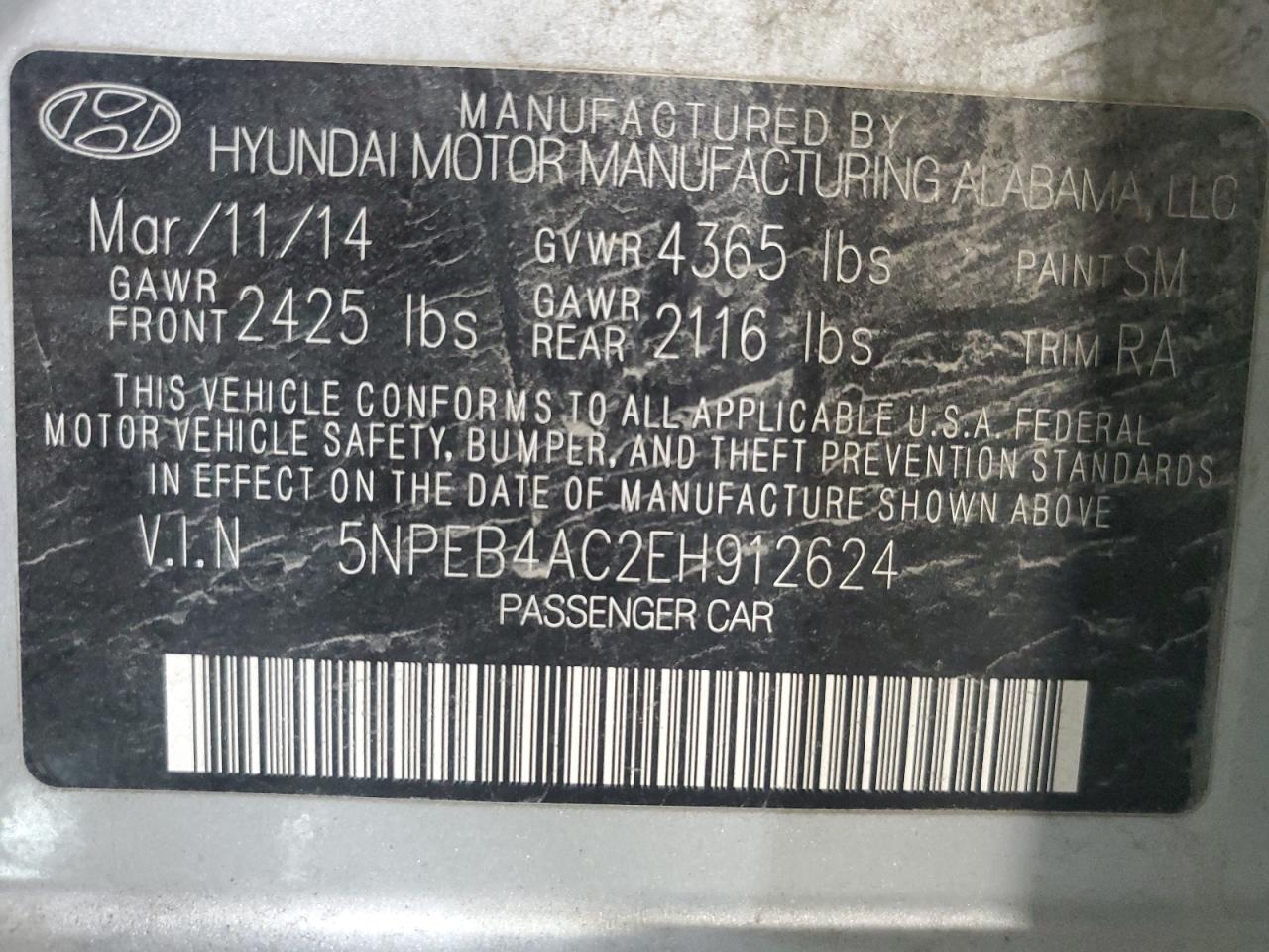 2014 Hyundai Sonata - Image 12