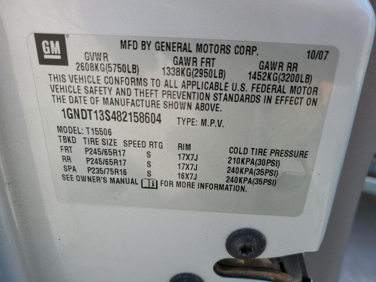 2008 Chevrolet TrailBlazer - Image 14