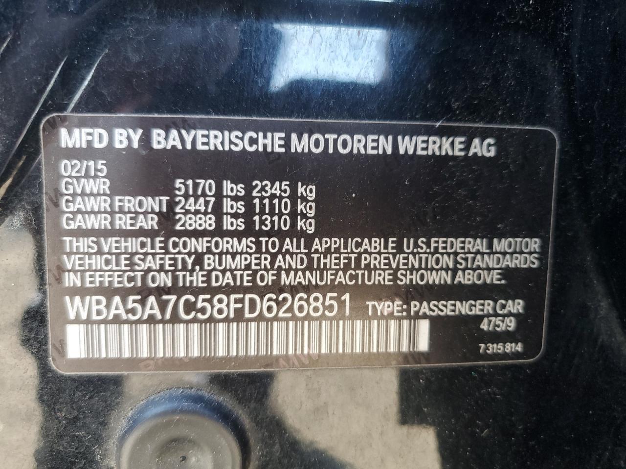 2015 BMW 5er - Image 12