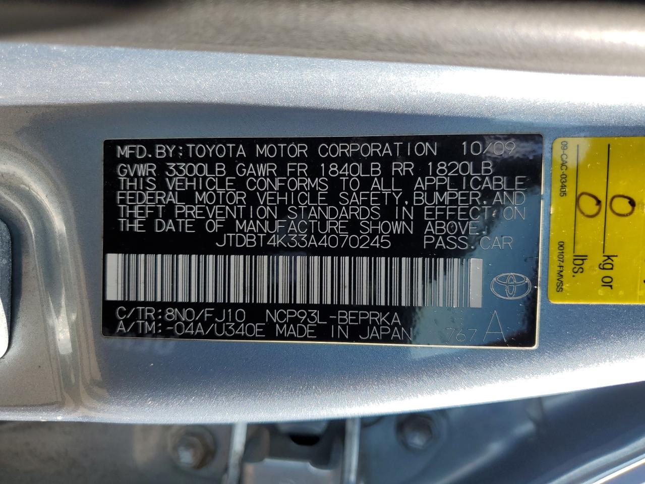 2010 Toyota Yaris - Image 12