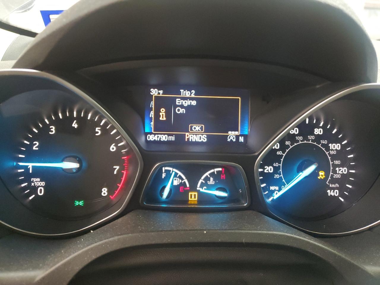 1FMCU0G90HUD53053 FORD ESCAPE 2017
