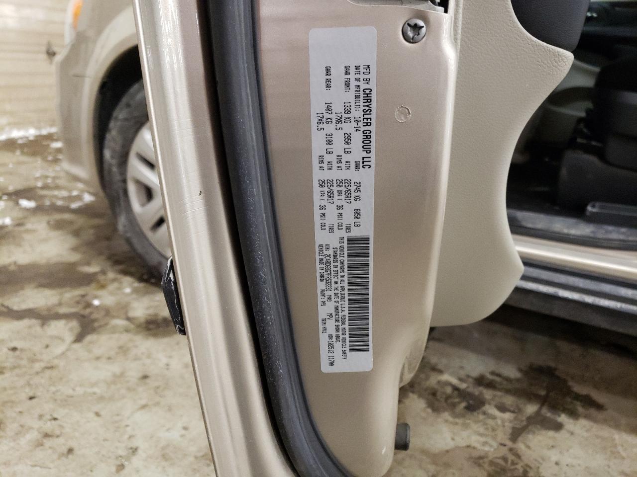 2015 Dodge Caravan - Image 13