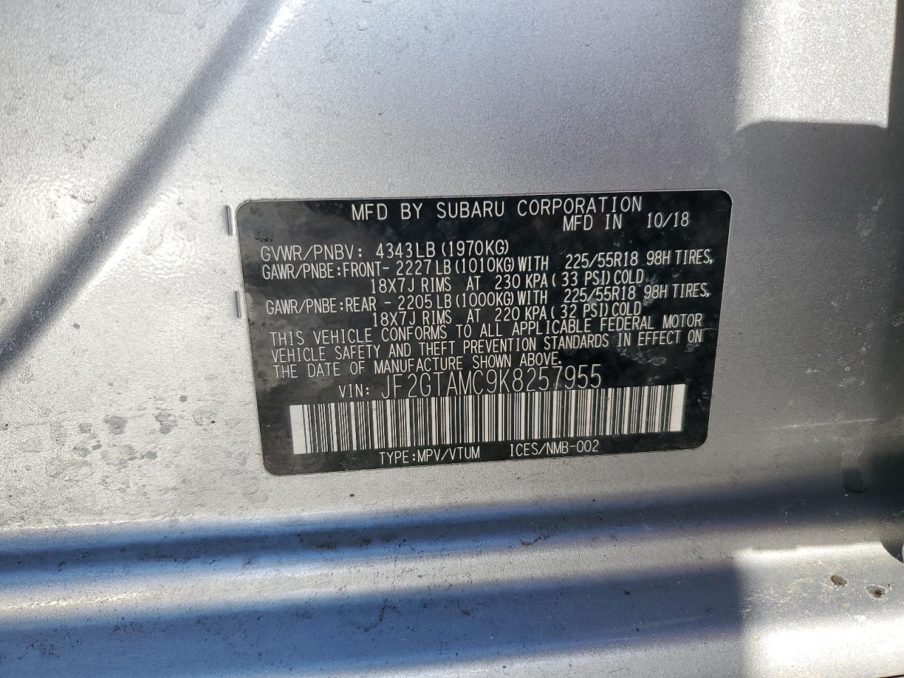 2019 Subaru XV - Image 13