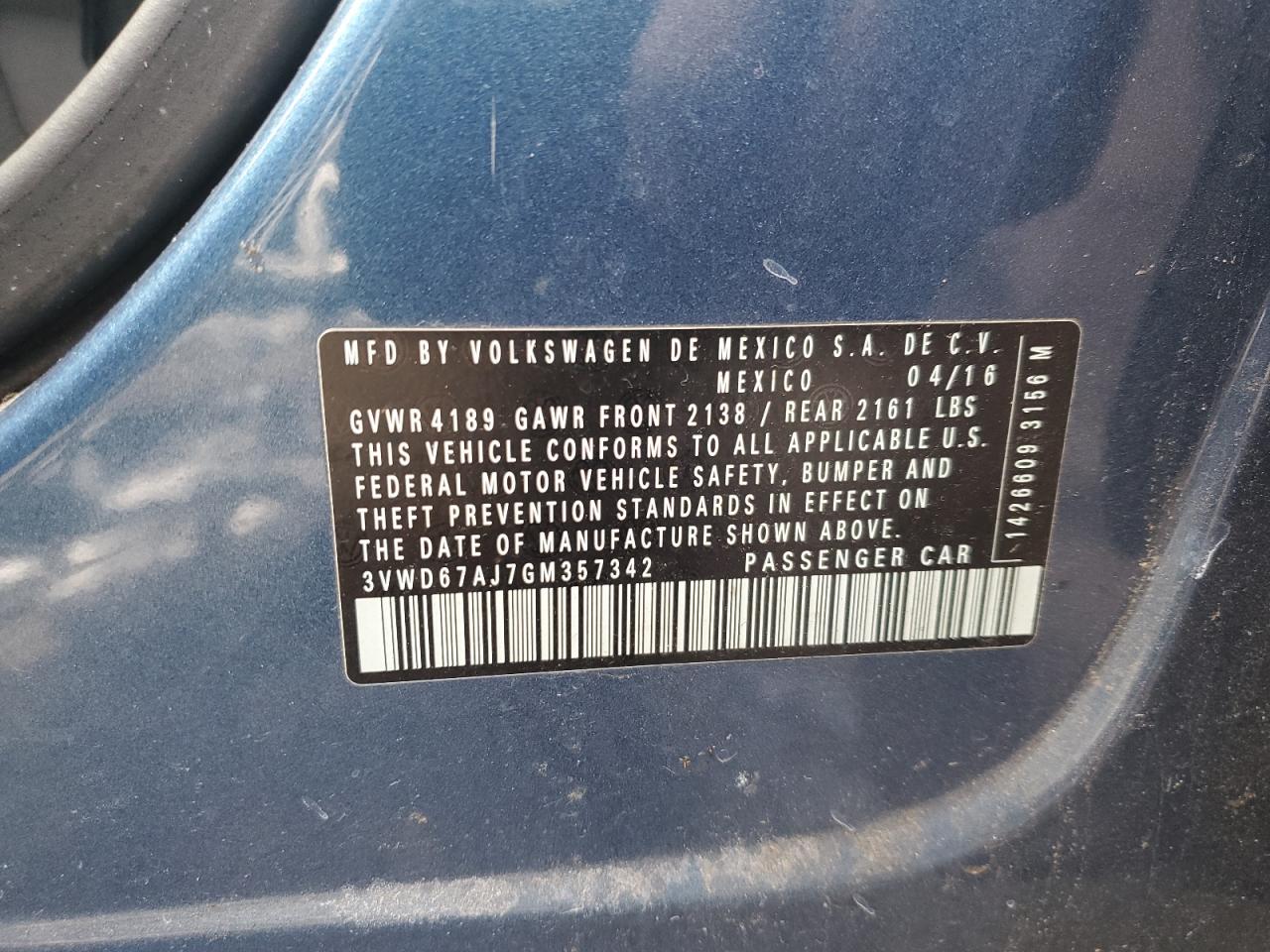 2016 Volkswagen Jetta - Image 12