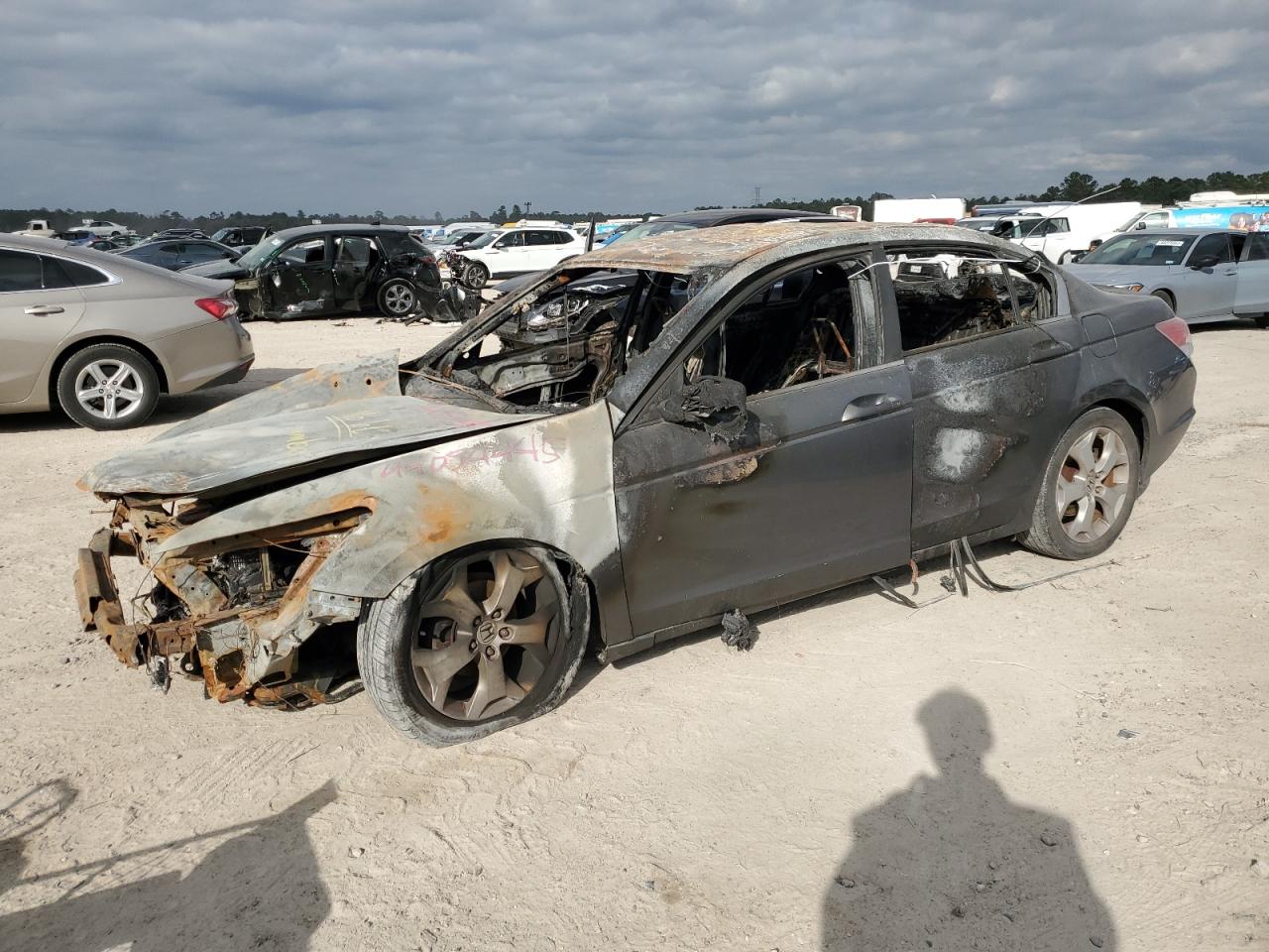 2009 Honda Accord Lx იყიდება Houston-ში, TX - Burn