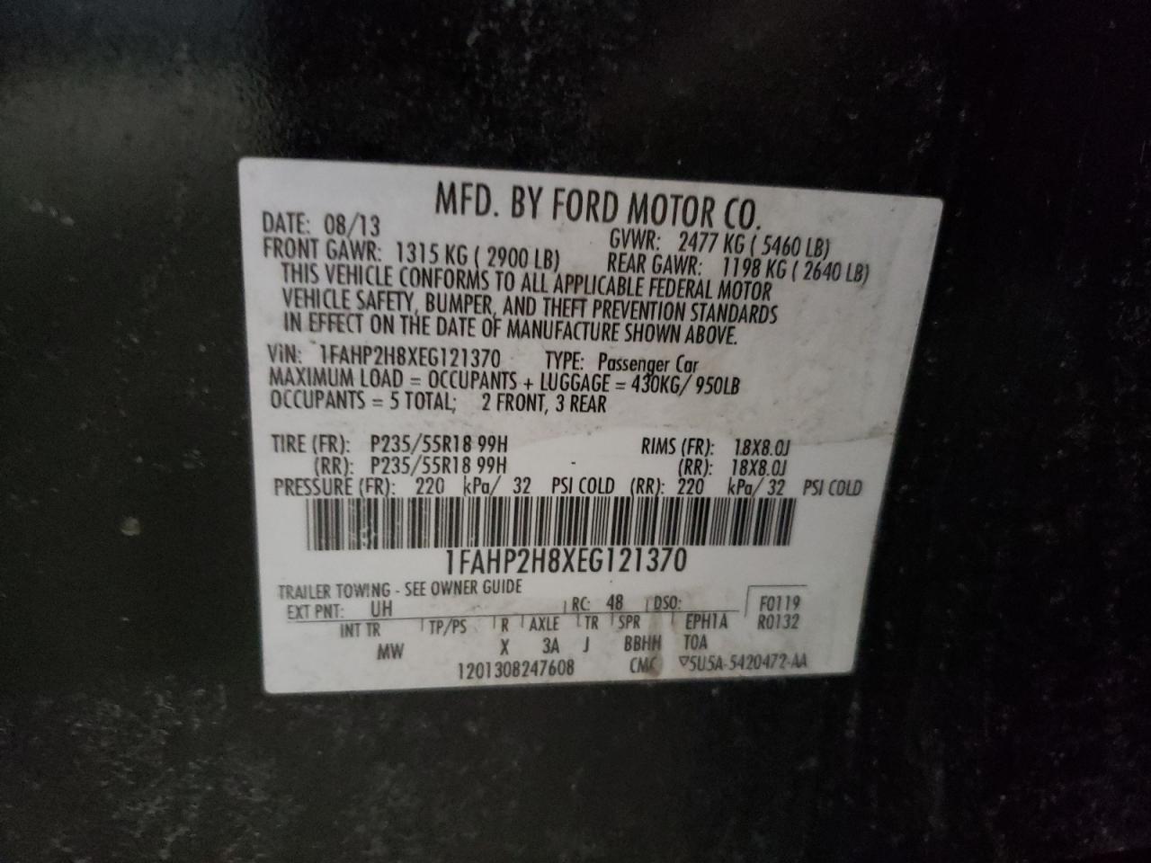 2014 Ford Taurus - Image 12