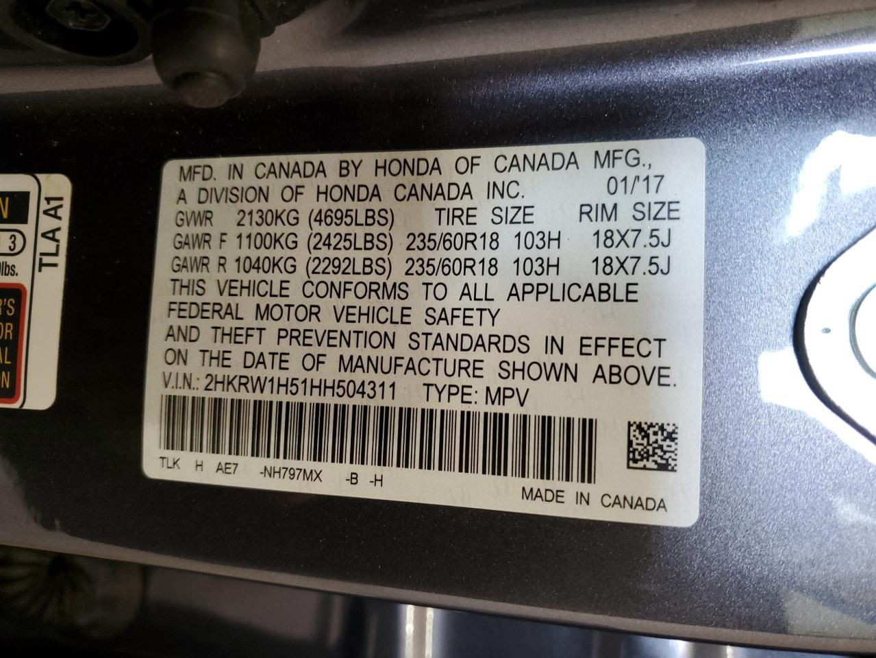 2017 Honda CR-V - Image 13