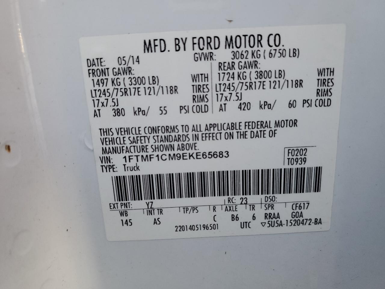 2014 Ford F-150 - Image 12