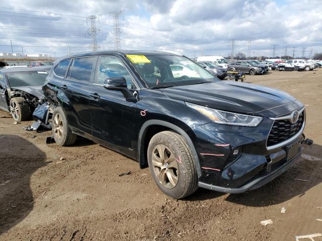  TOYOTA HIGHLANDER 2023 Czarny