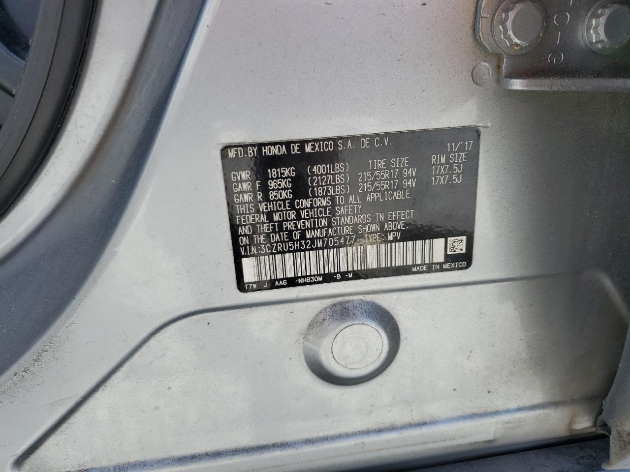 2018 Honda HR-V - Image 16