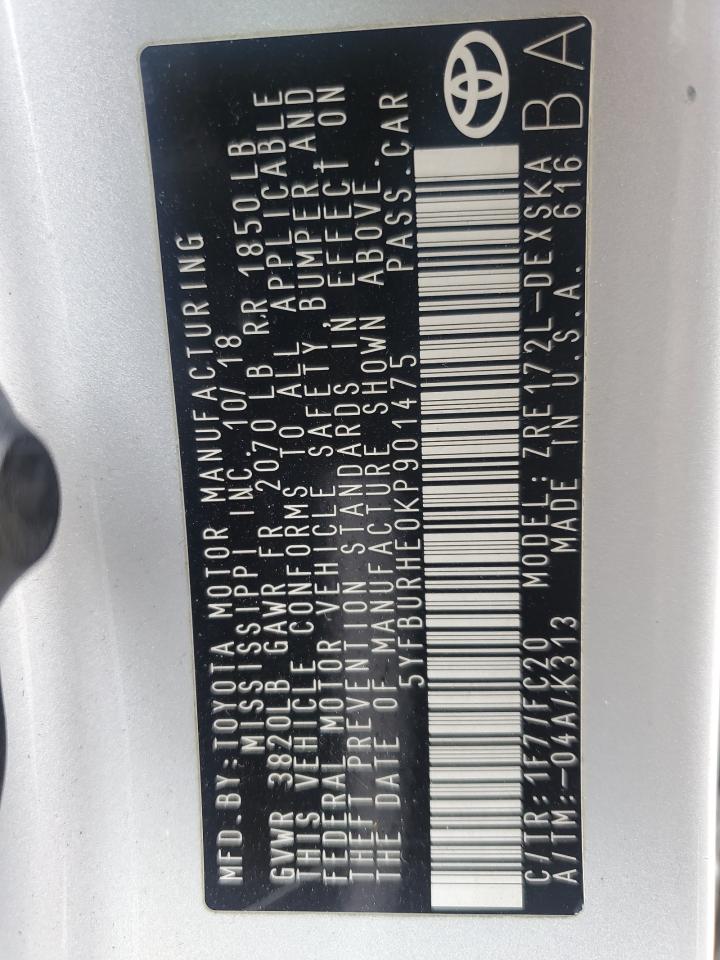 2019 Toyota Corolla - Image 12