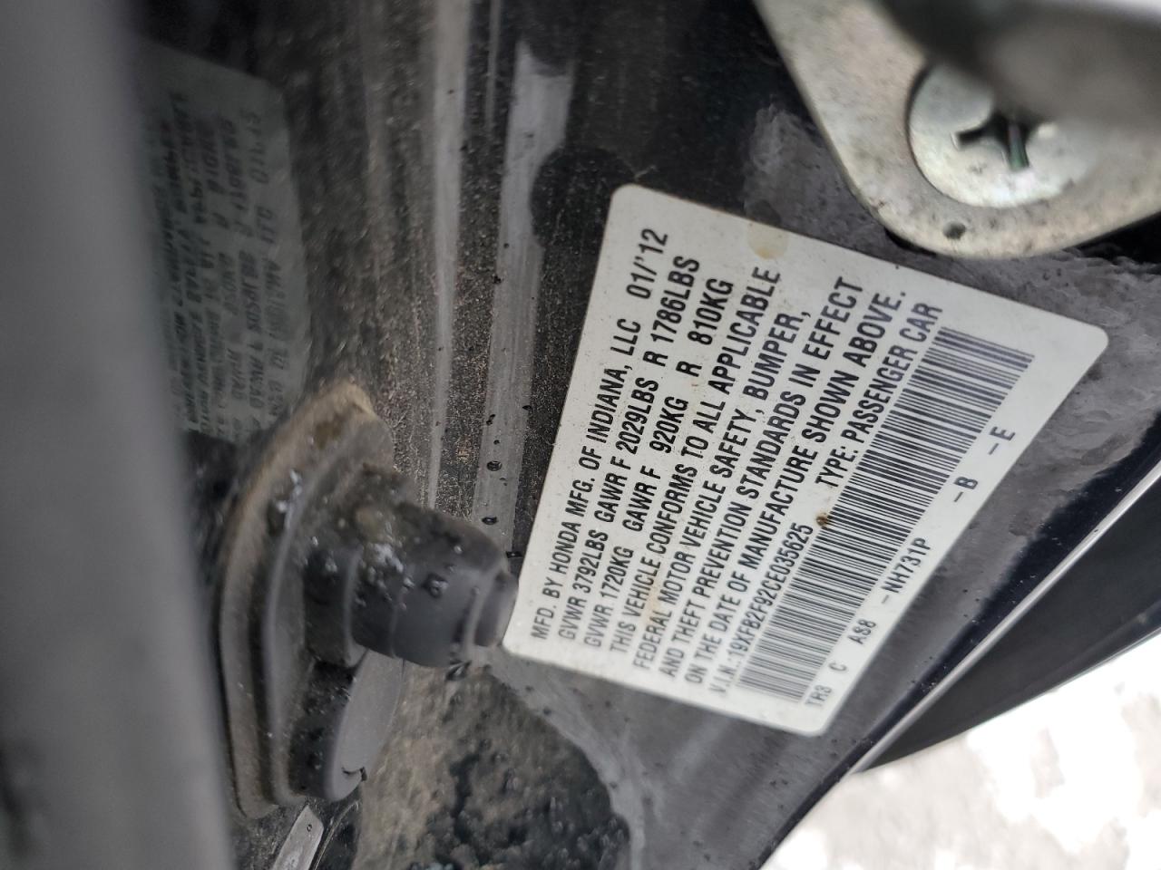 2012 Honda Civic - Image 12
