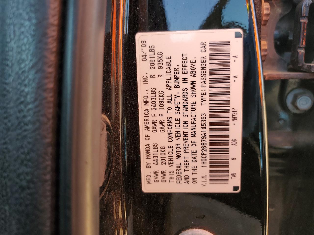 2009 Honda Accord - Image 12