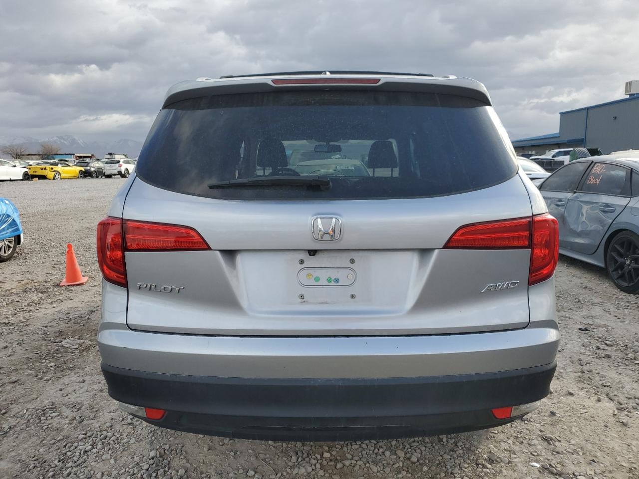 5FNYF6H58GB074296 HONDA PILOT 2016