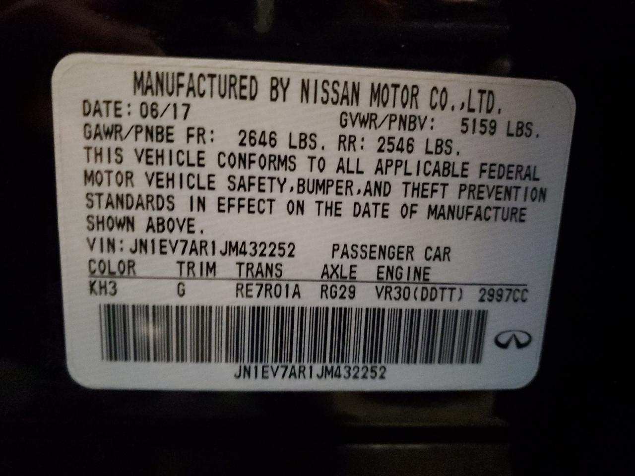 2018 Infiniti Q50 - Image 12