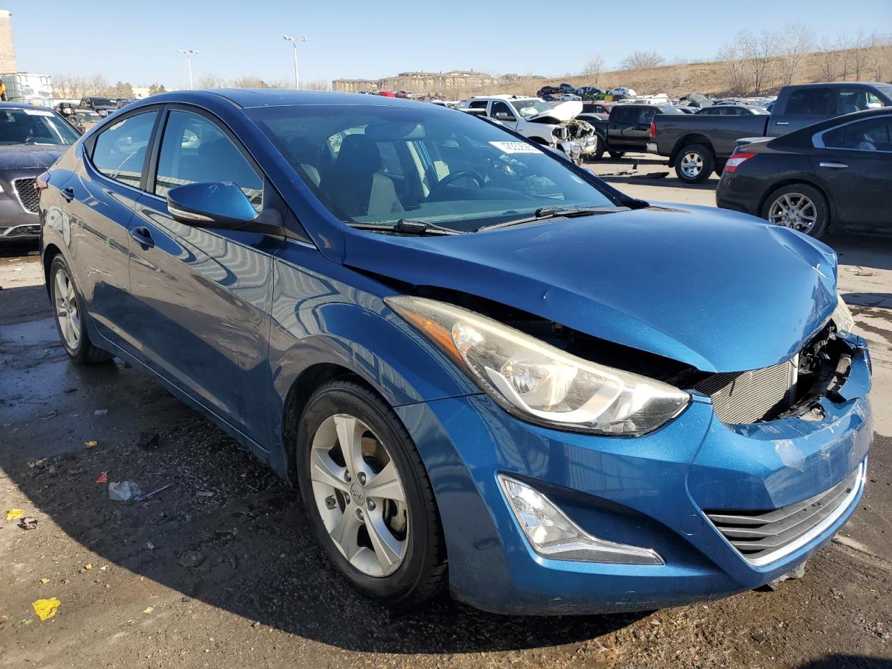 KMHDH4AE3GU635661 HYUNDAI ELANTRA 2016
