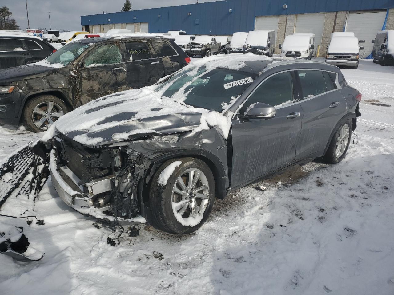 2018 Infiniti Qx30 Pure იყიდება Woodhaven-ში, MI - Front End
