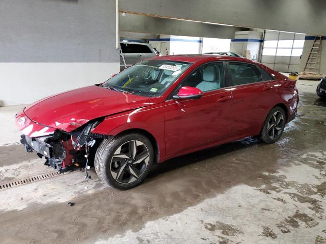  HYUNDAI ELANTRA 2021 Red