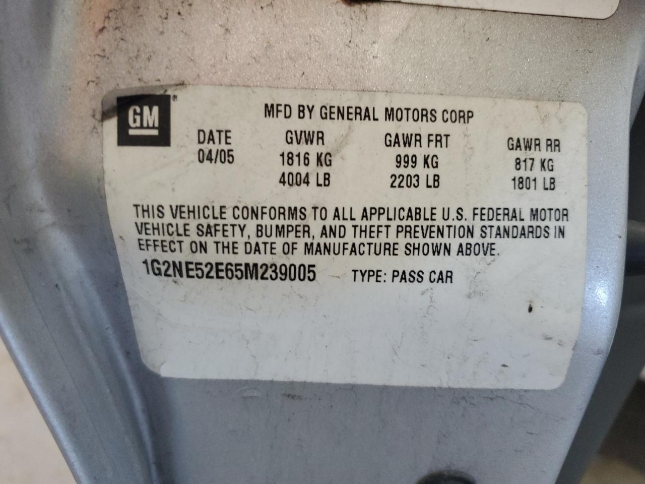 2005 Pontiac Grand AM - Image 12