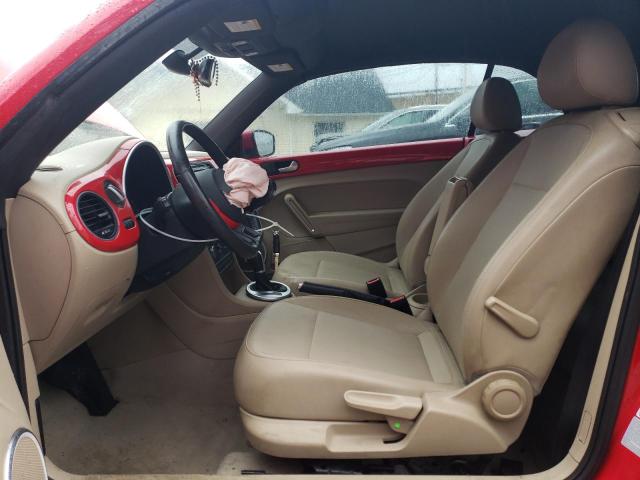  VOLKSWAGEN BEETLE 2016 Red