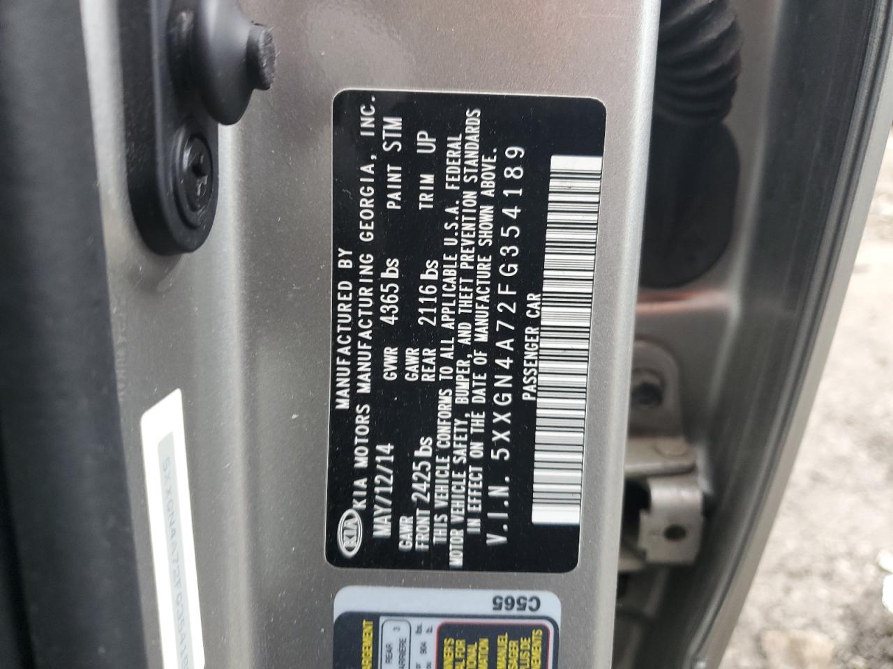 2015 Kia Optima - Image 13