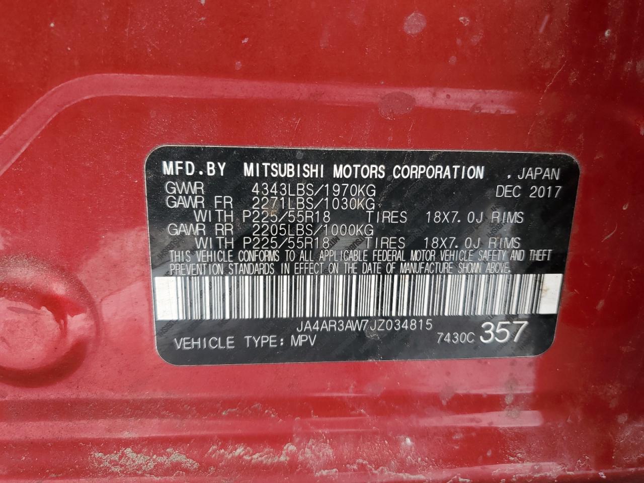 2018 Mitsubishi Outlander - Image 14