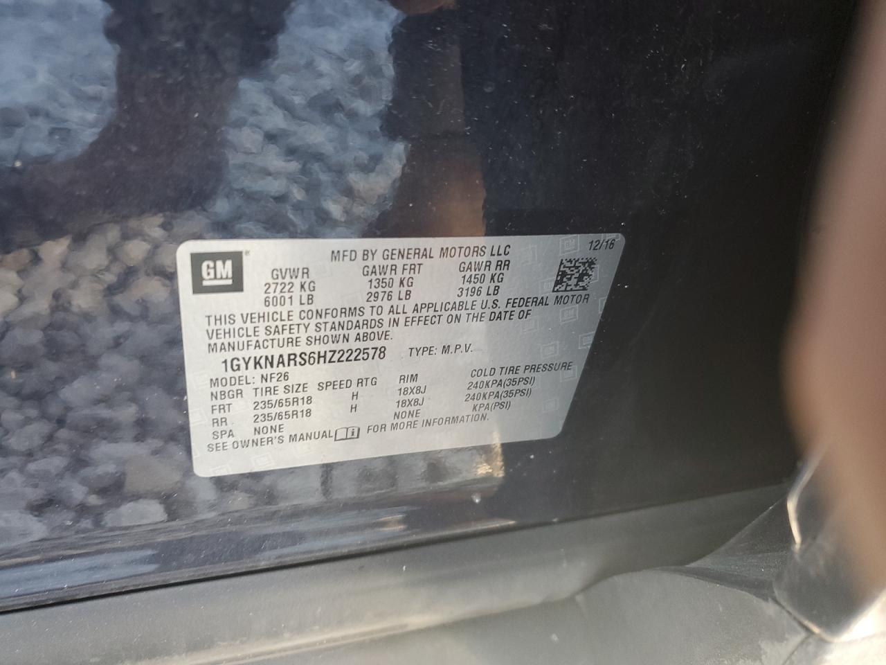 2017 Cadillac XT5 - Image 13