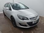 2014 VAUXHALL ASTRA EXCL for sale at Copart WESTBURY