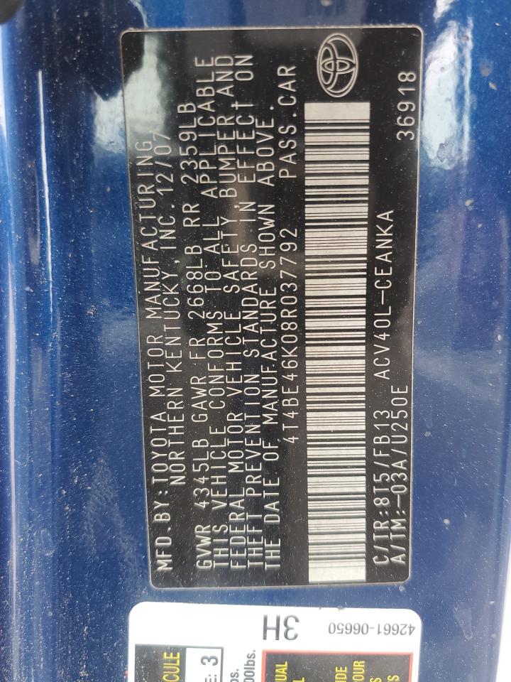 2008 Toyota Camry - Image 14