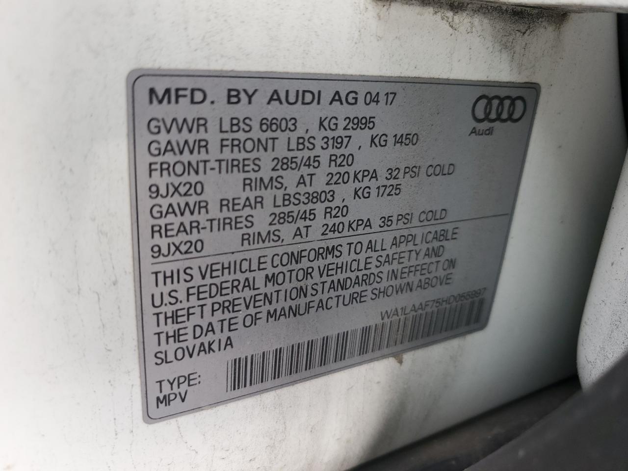 2017 Audi Q7 - Image 13