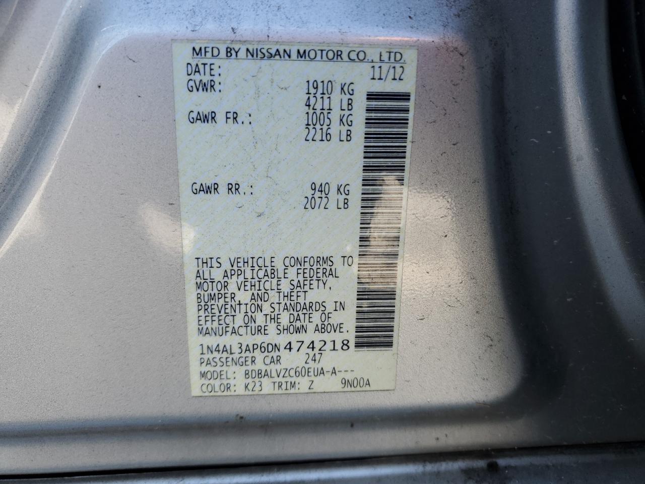 2013 Nissan Altima - Image 14