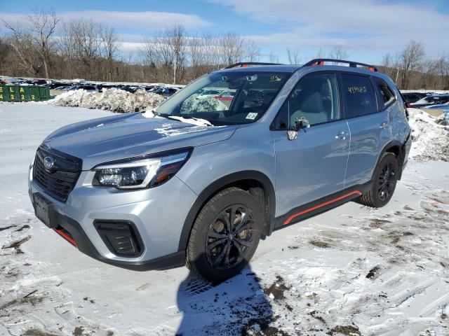  SUBARU FORESTER 2021 Серебристый