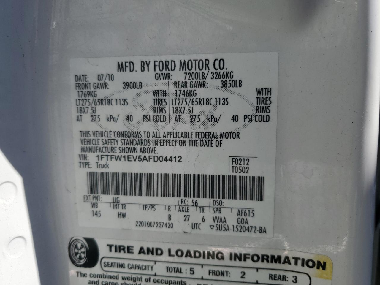 2010 Ford F-150 - Image 13