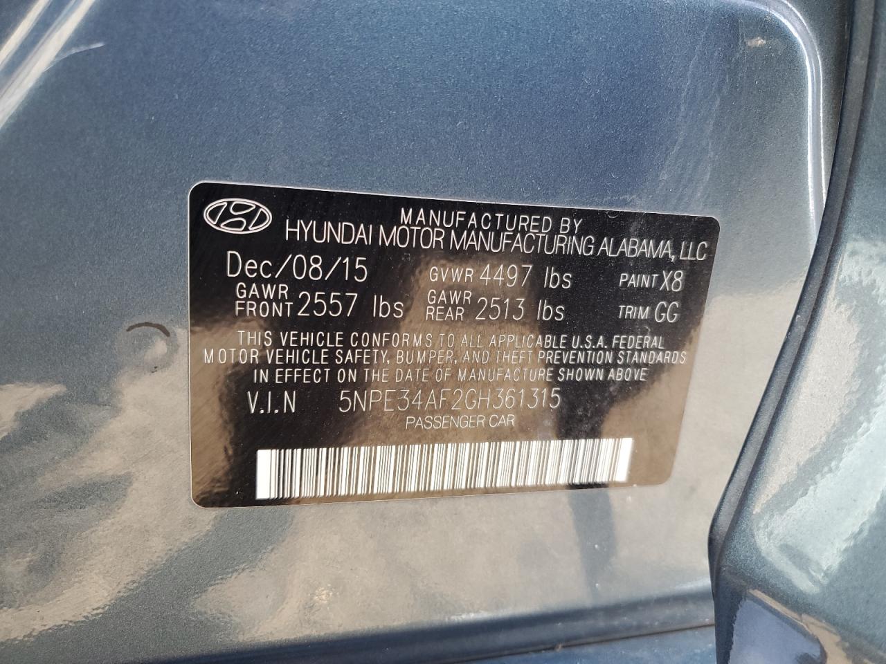 2016 Hyundai Sonata - Image 14