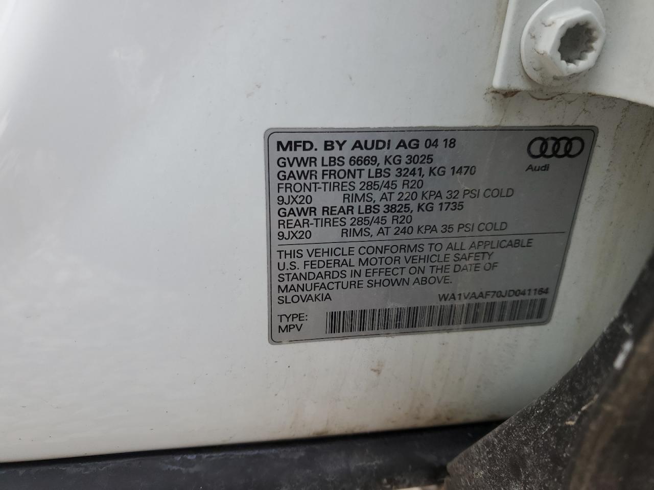 2018 Audi Q7 - Image 13