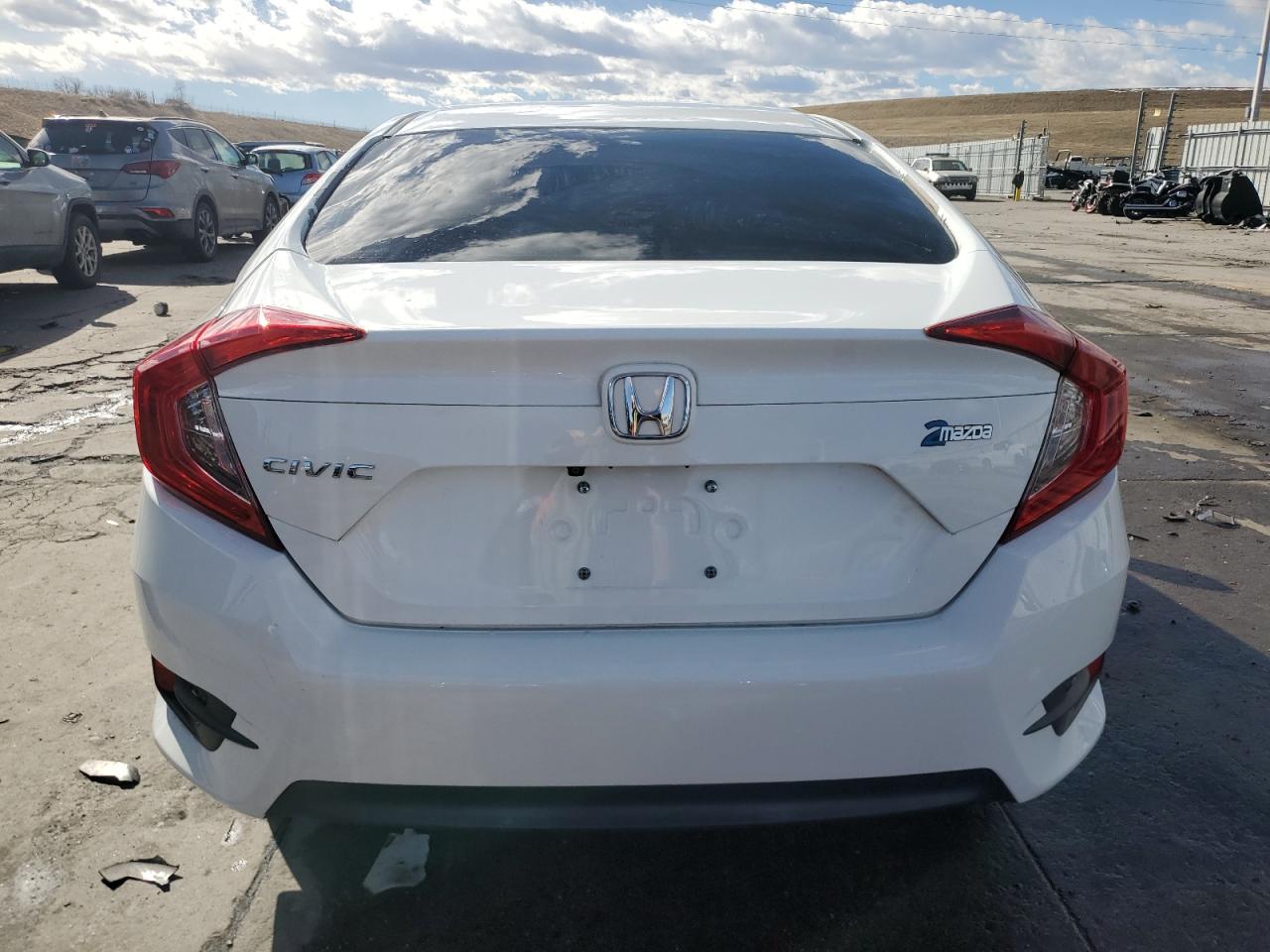 19XFC2F50GE207215 HONDA CIVIC 2016