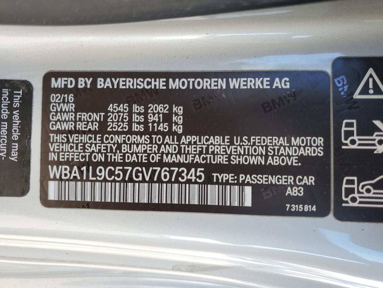 2016 BMW 2er - Image 15