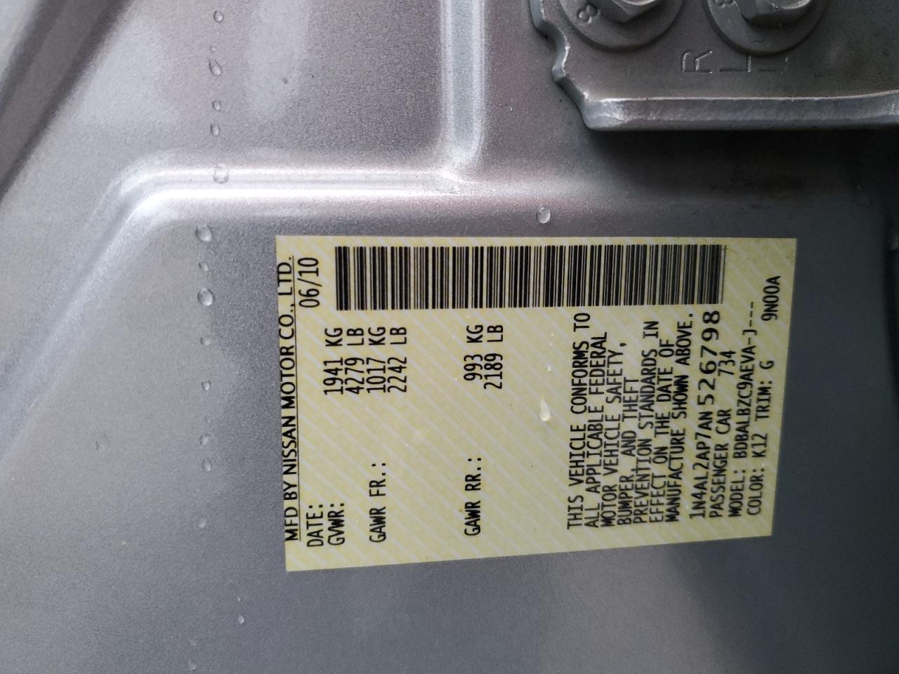 2010 Nissan Altima - Image 12
