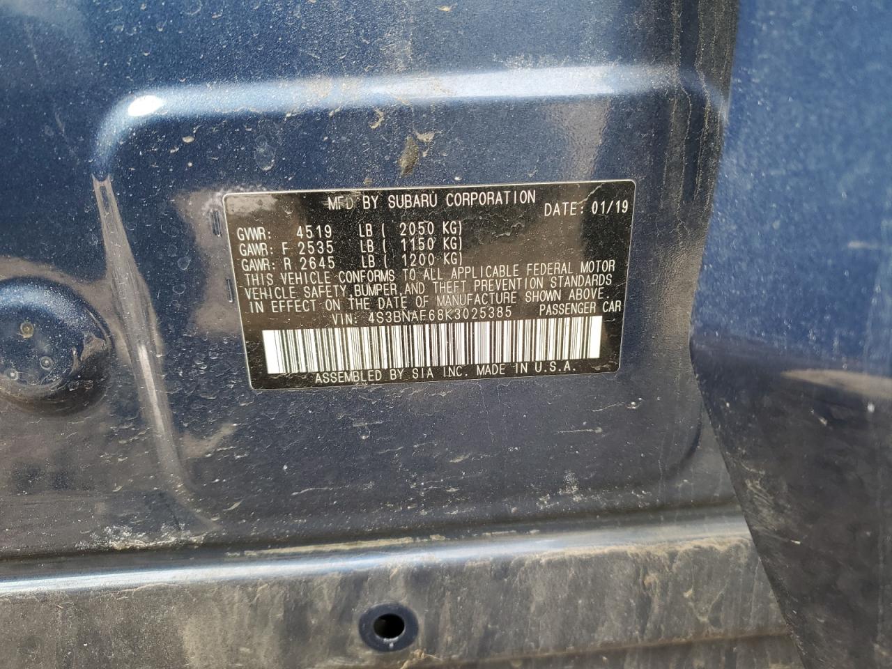 2019 Subaru Legacy - Image 13
