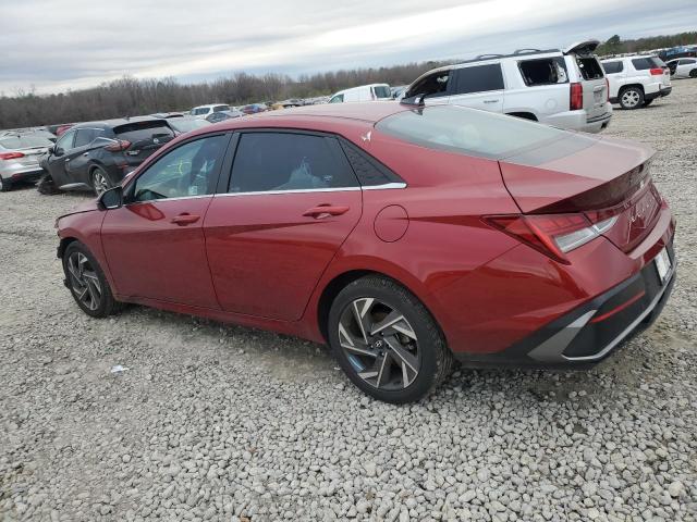  HYUNDAI ELANTRA 2024 Червоний
