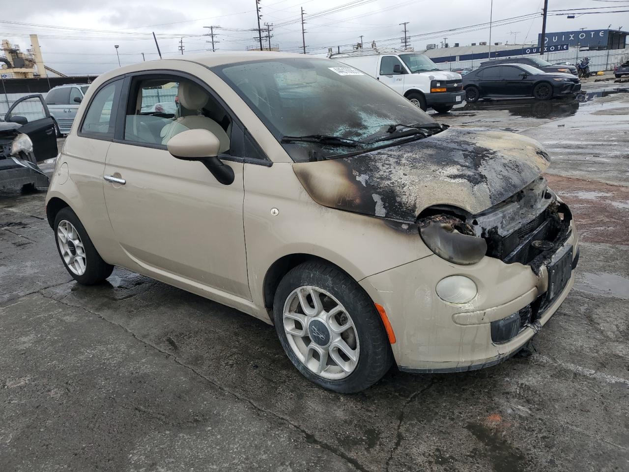 2012 Fiat 500 Pop VIN: 3C3CFFAR5CT112624 Lot: 44016085