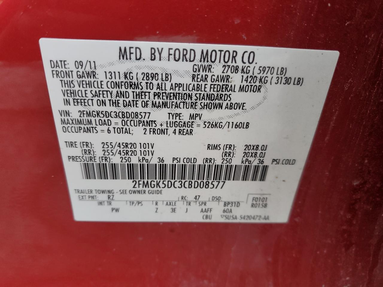 2012 Ford Flex - Image 14