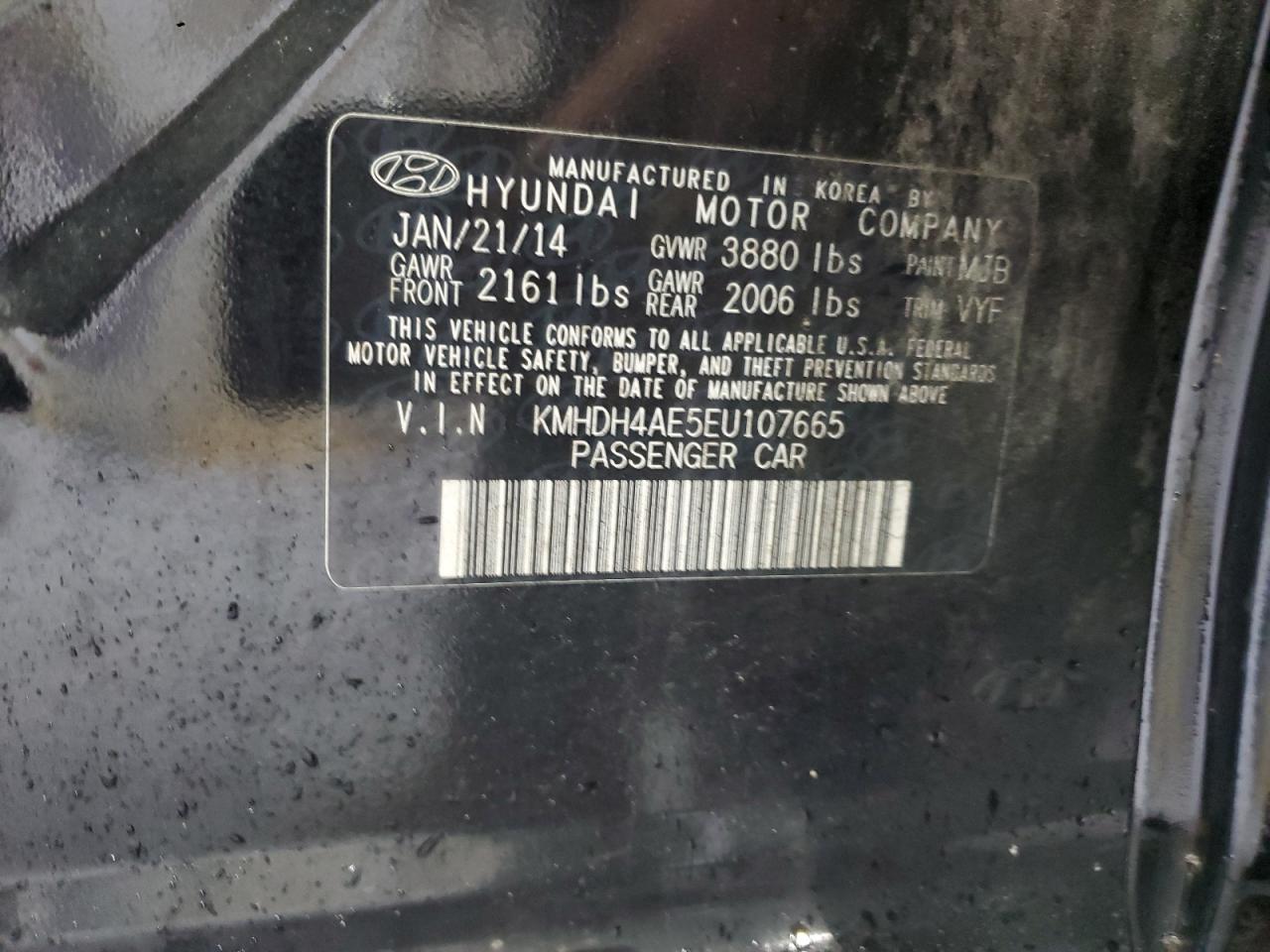 2014 Hyundai Elantra - Image 14
