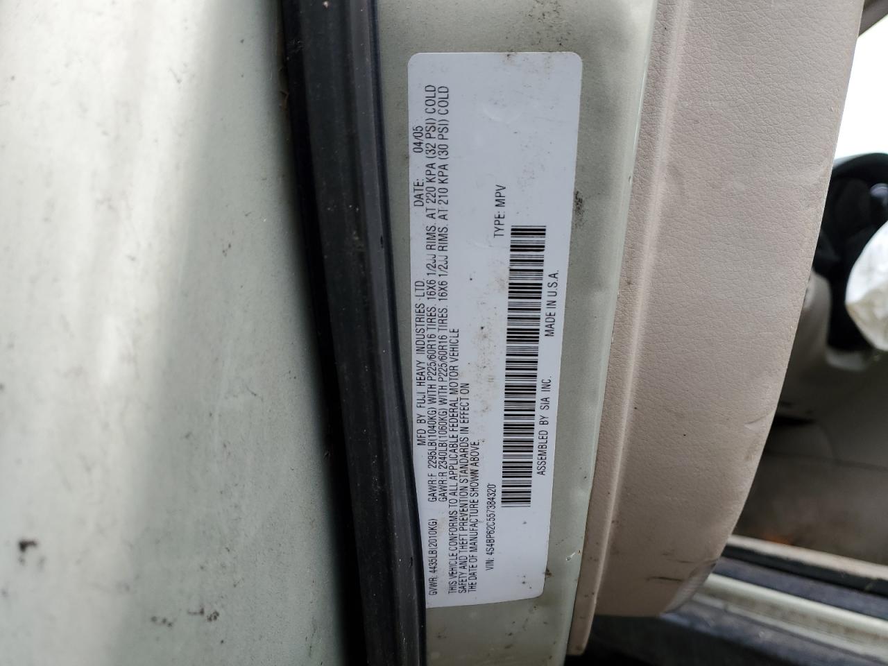 2005 Subaru Legacy - Image 12