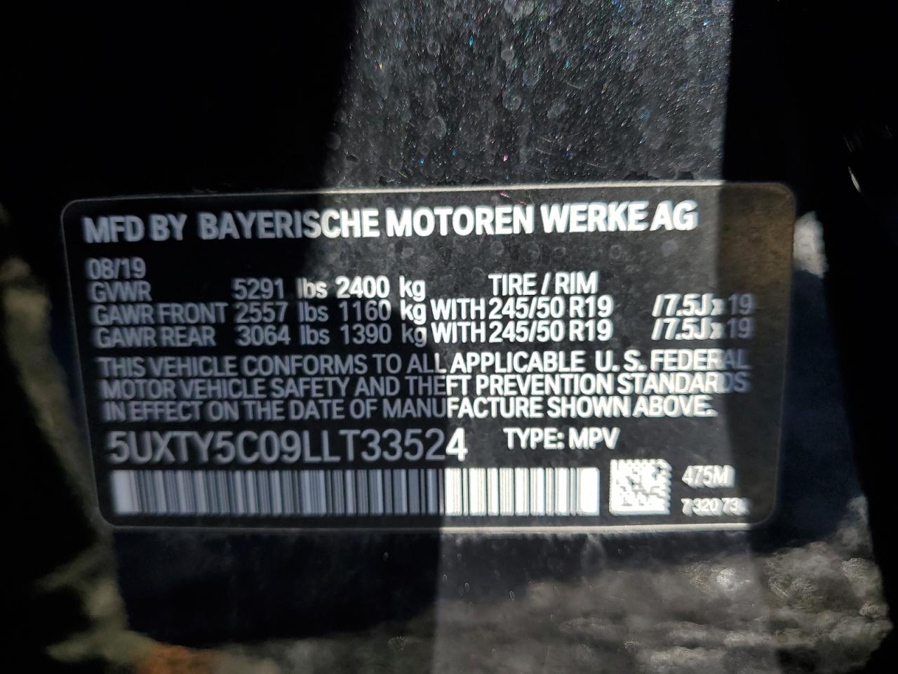 2020 BMW X3 - Image 13