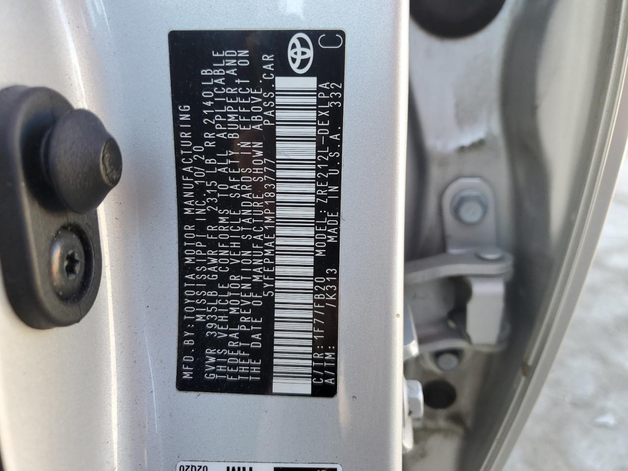 2021 Toyota Corolla - Image 13