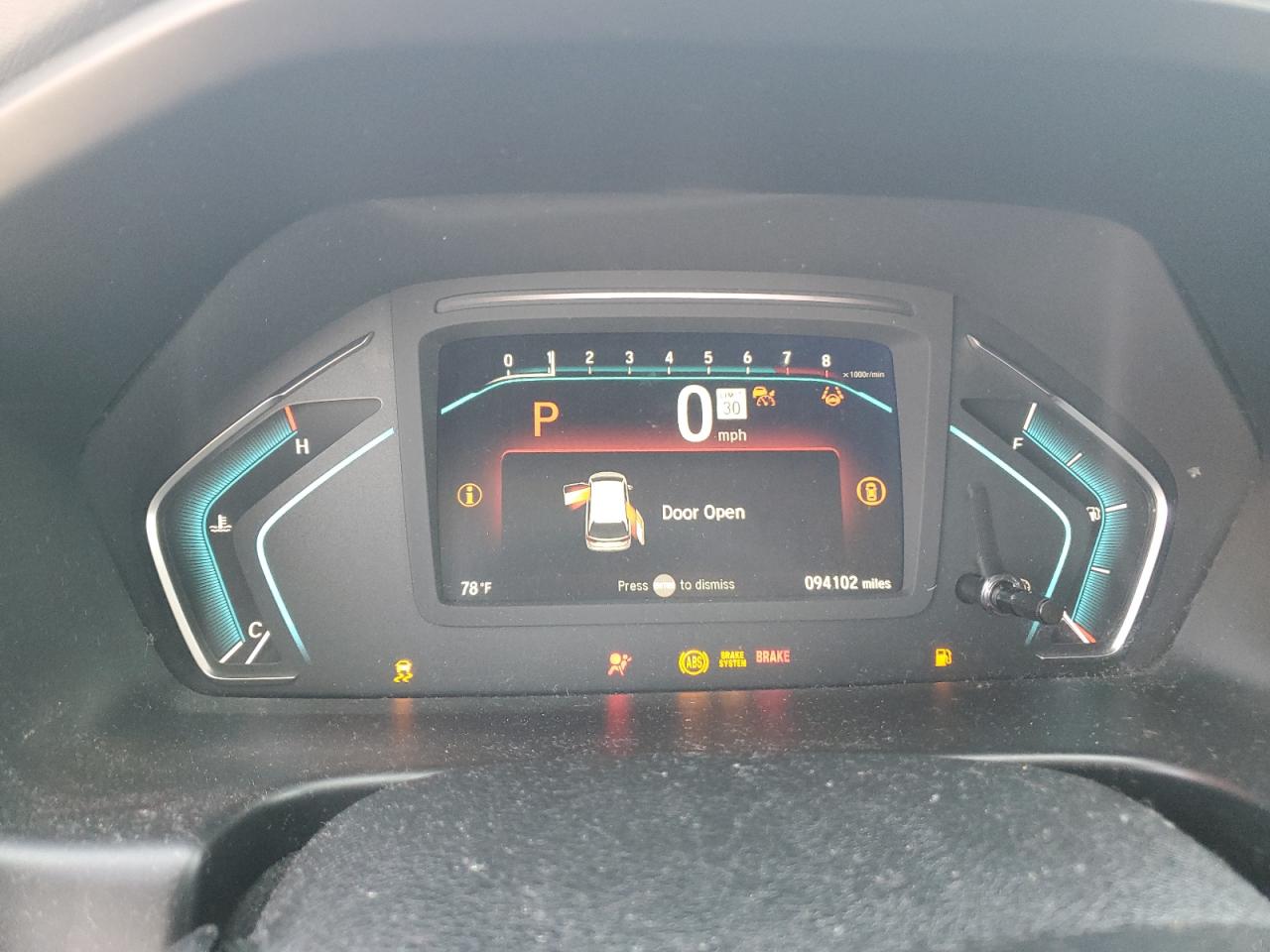 5FNRL6H83MB031326 HONDA ODYSSEY 2021